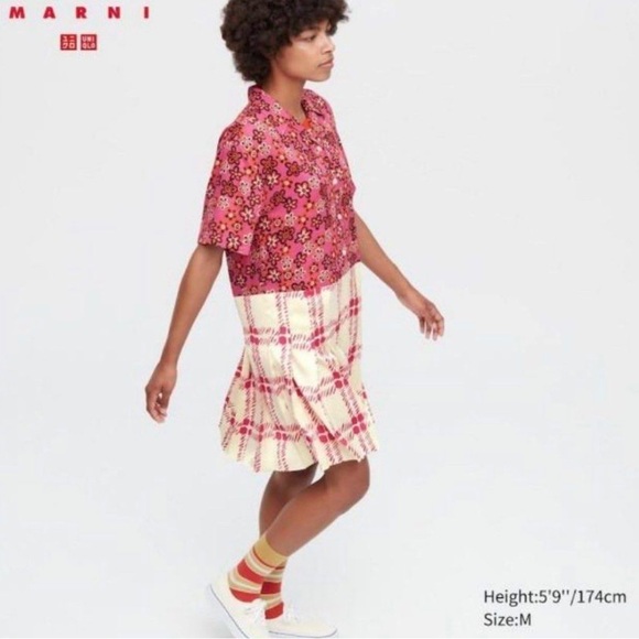 Marni x Uniqlo Pleated Dress - Picture 5 of 7